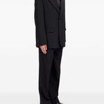 Blazer monopetto in nero MM6 Maison Margiela - uomo 