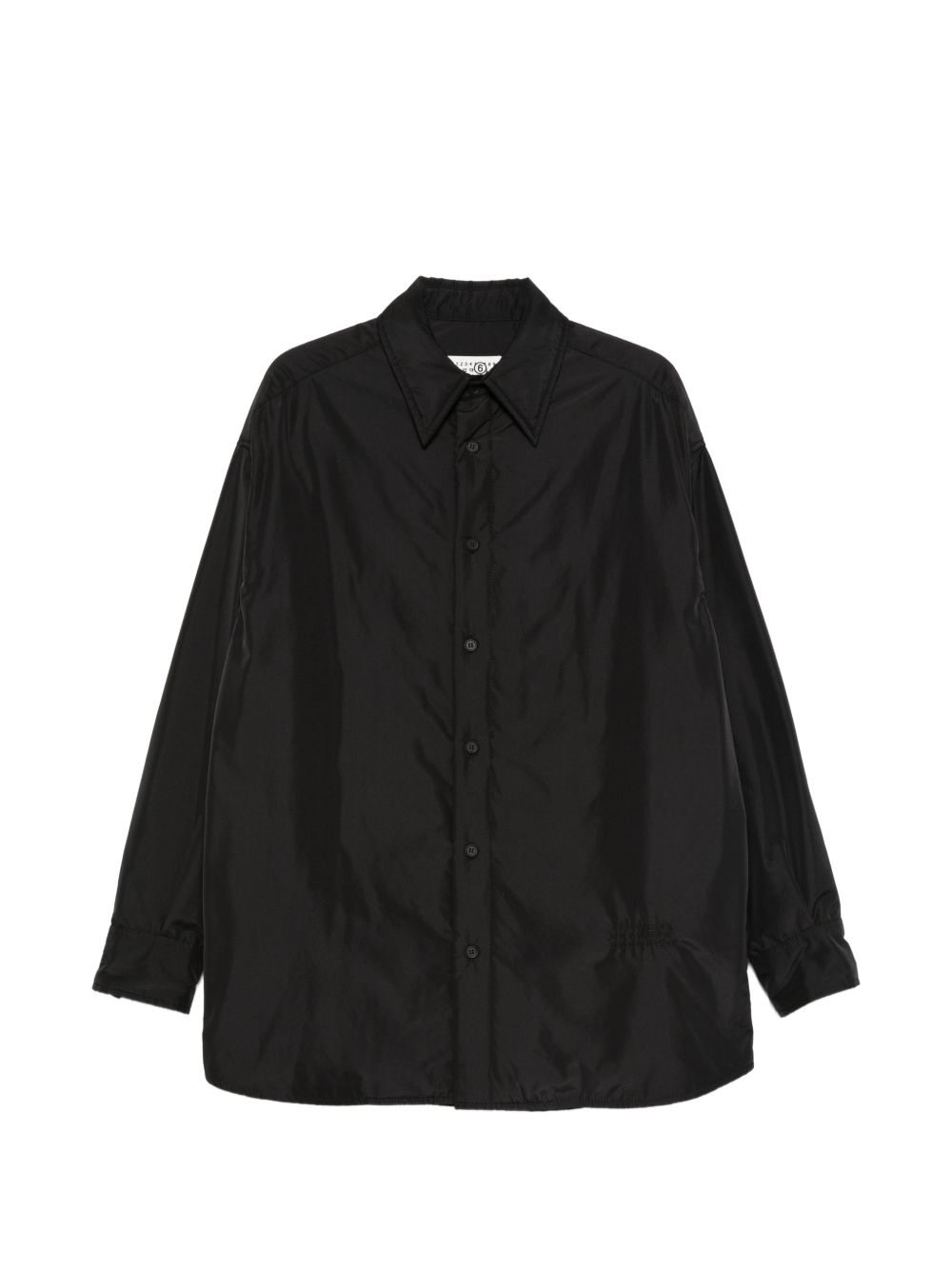 Camicia oversize in nero MM6 Maison Margiela - uomo 