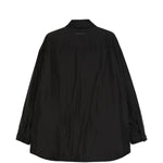Camicia oversize in nero MM6 Maison Margiela - uomo 