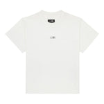 T-shirt girocollo con logo in bianco Mm6 maison margiela - uomo 