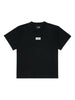 Men's Mm6 Maison Margiela crewneck T-shirt with logo in black