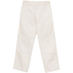 Pantaloni con cuciture a contrasto in avorio MM6 Maison Margiela - uomo 