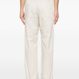 Pantaloni con cuciture a contrasto in avorio MM6 Maison Margiela - uomo 