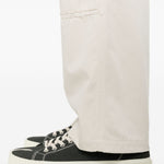 Pantaloni con cuciture a contrasto in avorio MM6 Maison Margiela - uomo 