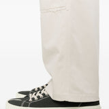 Pantaloni con cuciture a contrasto in avorio MM6 Maison Margiela - uomo 