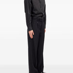Pantaloni sartoriali in nero MM6 Maison Margiela - uomo 