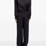 Pantaloni sartoriali in nero MM6 Maison Margiela - uomo 