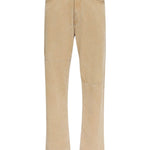 Jeans a cinque tasche in marrone Mm6 maison margiela - uomo 