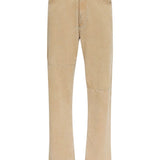 Jeans a cinque tasche in marrone Mm6 maison margiela - uomo 