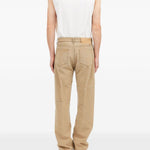 Jeans a cinque tasche in marrone Mm6 maison margiela - uomo 
