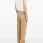 Jeans a cinque tasche in marrone Mm6 maison margiela - uomo 