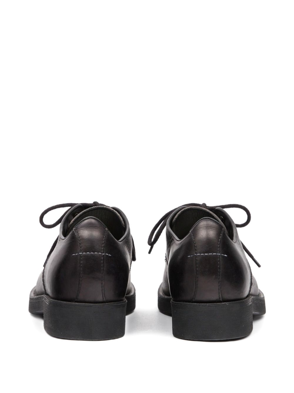 Derby con lacci in nero Mm6 maison margiela - uomo 