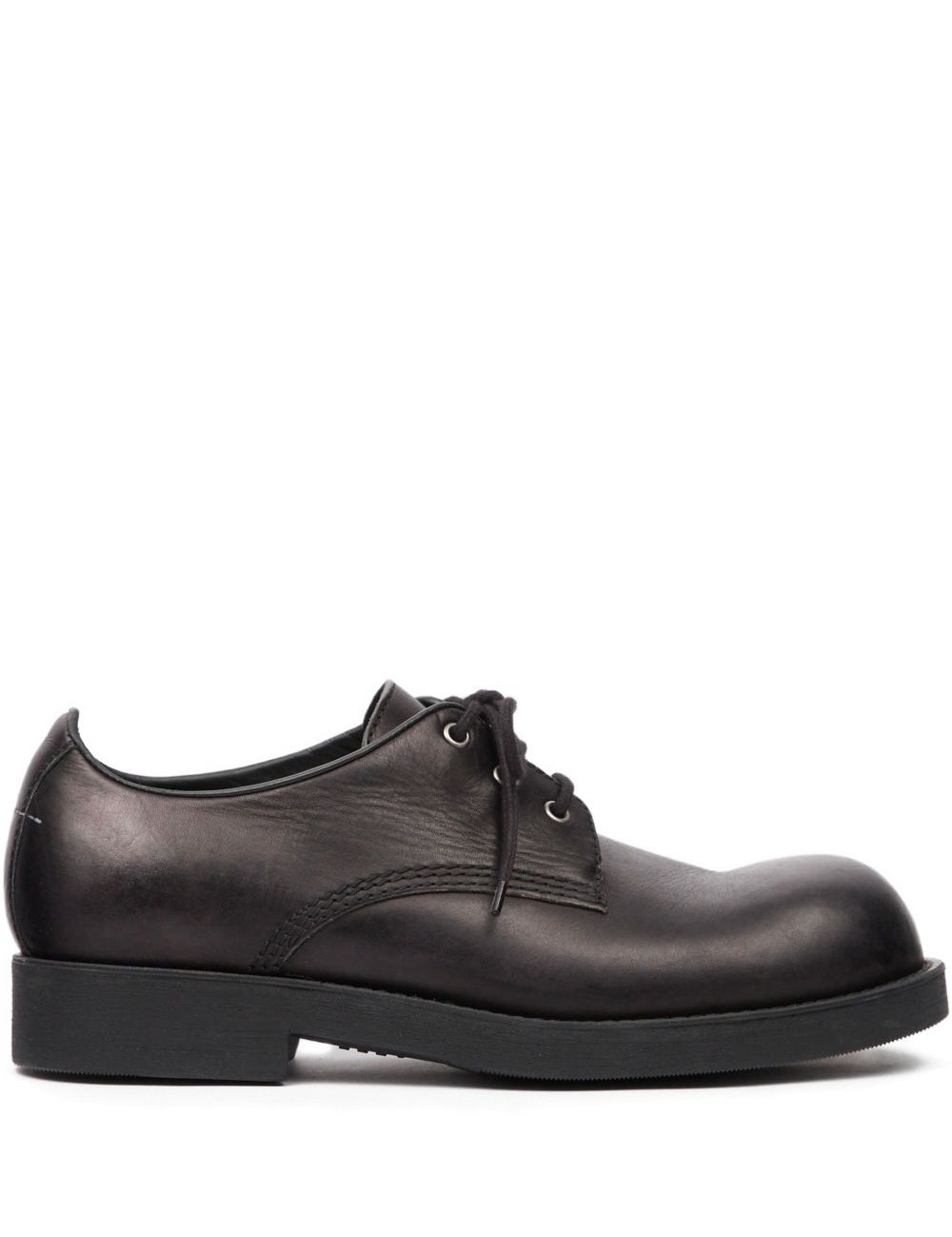 Derby con lacci in nero Mm6 maison margiela - uomo 