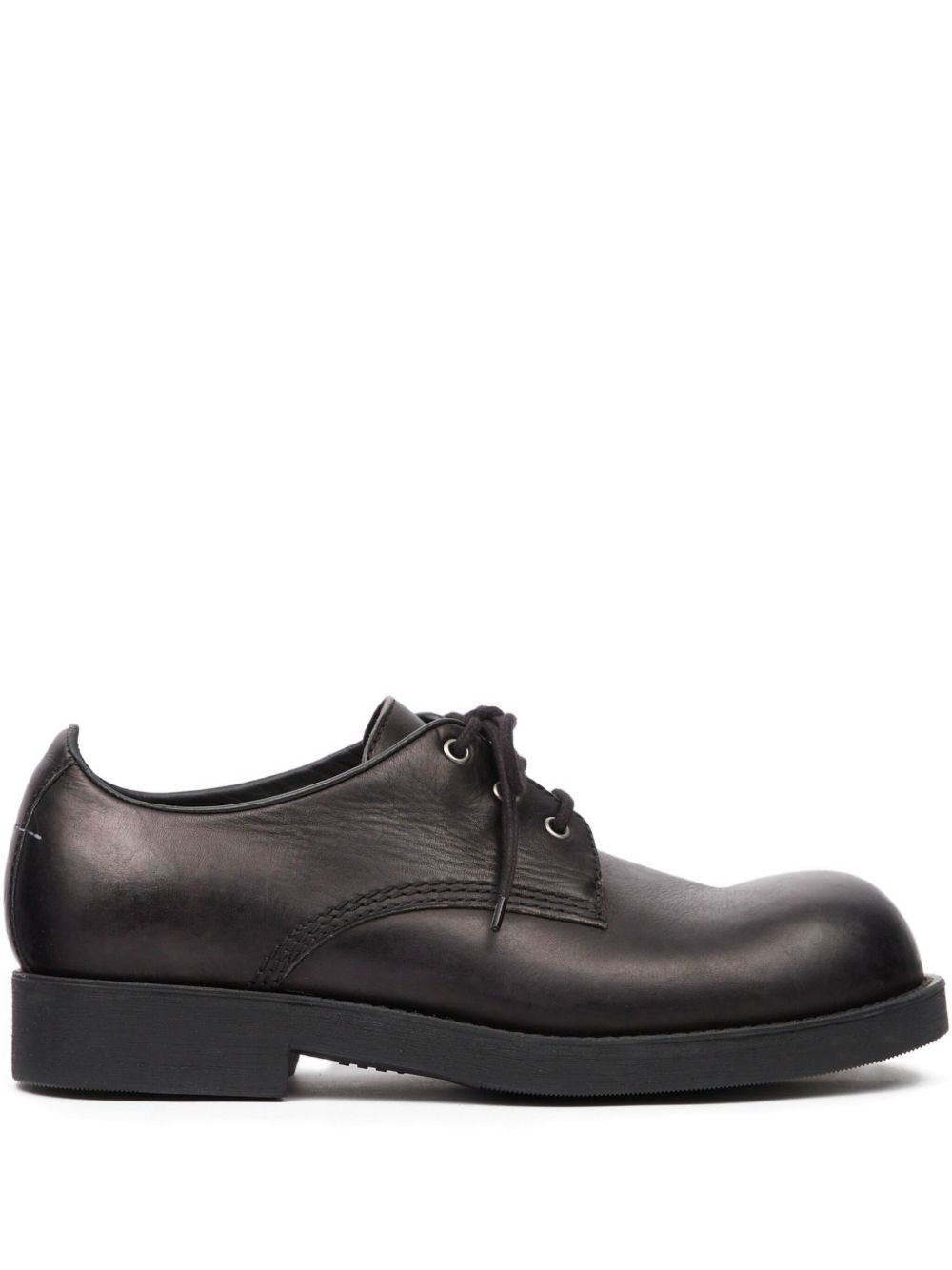 Derby con lacci in nero Mm6 maison margiela - uomo 