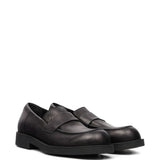 Mocassini con logo in nero Mm6 maison margiela - uomo 