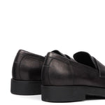 Mocassini con logo in nero Mm6 maison margiela - uomo 
