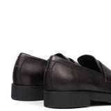 Mocassini con logo in nero Mm6 maison margiela - uomo 