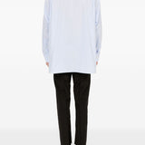 Camicia a righe in celeste Mm6 maison margiela - uomo 