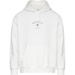 Felpa con cappuccio in bianco Mm6 maison margiela - uomo 