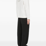 Felpa con cappuccio in bianco Mm6 maison margiela - uomo 