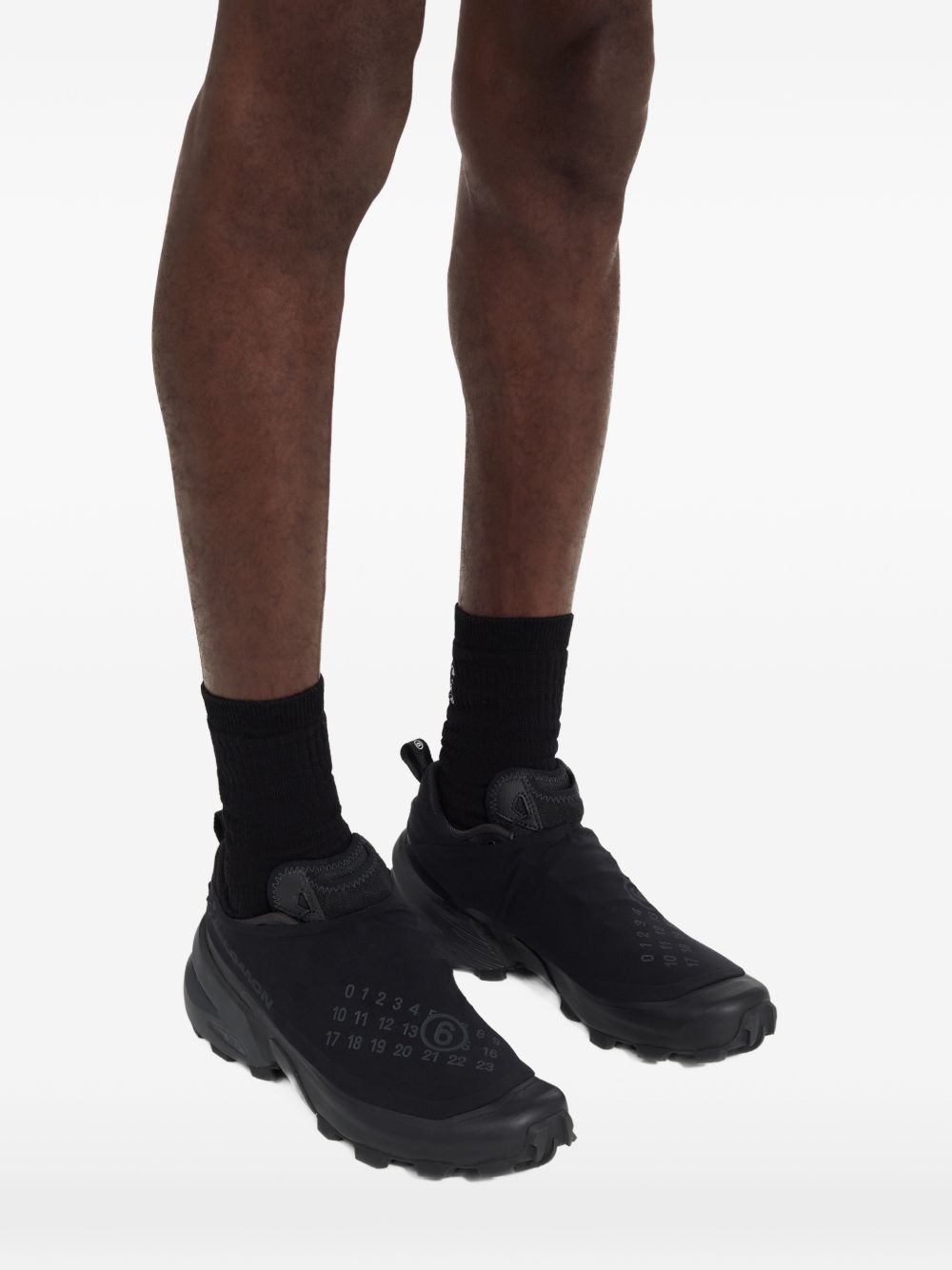 Sneakers Cross Dust in nero Mm6 x salomon - uomo 