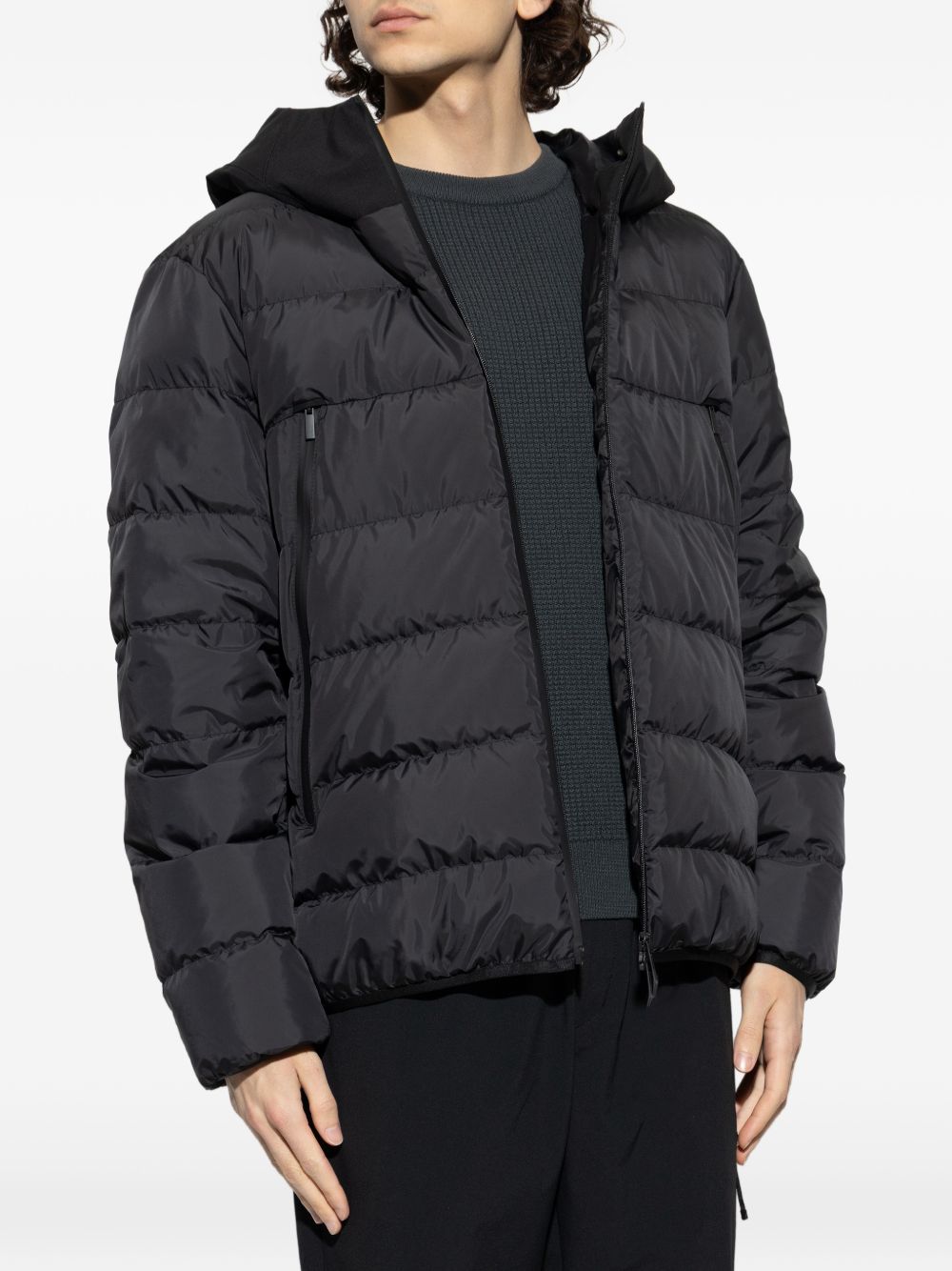 Piumino vega in nero Moncler - uomo 