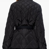 Giacca trapuntata in nero Moncler - donna 