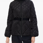 Giacca trapuntata in nero Moncler - donna 