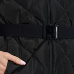 Giacca trapuntata in nero Moncler - donna 