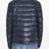 Piumino trapuntato in blu Moncler - uomo 