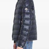 Piumino trapuntato in blu Moncler - uomo 