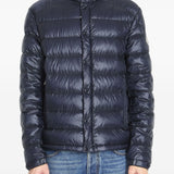 Piumino trapuntato in blu Moncler - uomo 