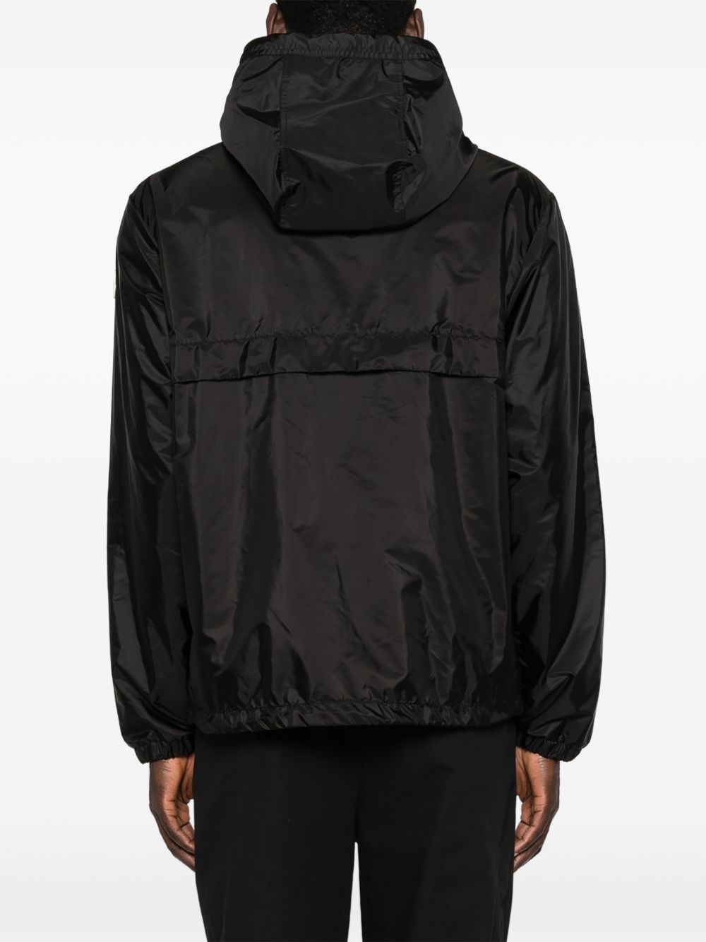 Giacca a vento Nidge con cappuccio in nero Moncler - uomo 