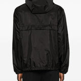 Giacca a vento Nidge con cappuccio in nero Moncler - uomo 