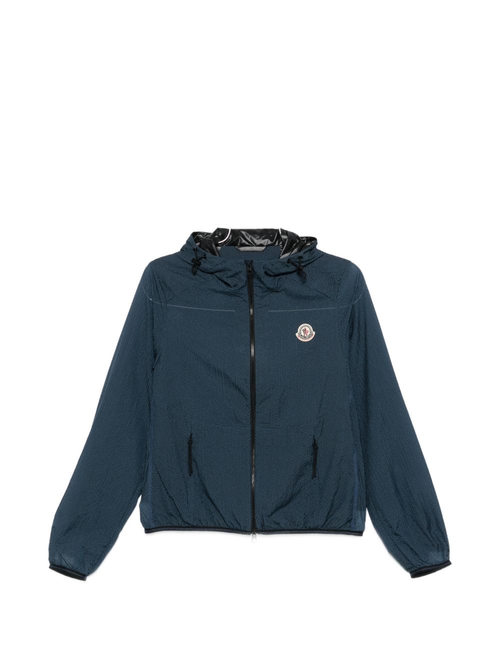 Giacca a vento Edasic con cappuccio in blu Moncler - donna 