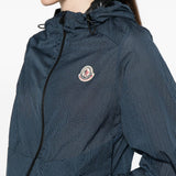 Giacca a vento Edasic con cappuccio in blu Moncler - donna 