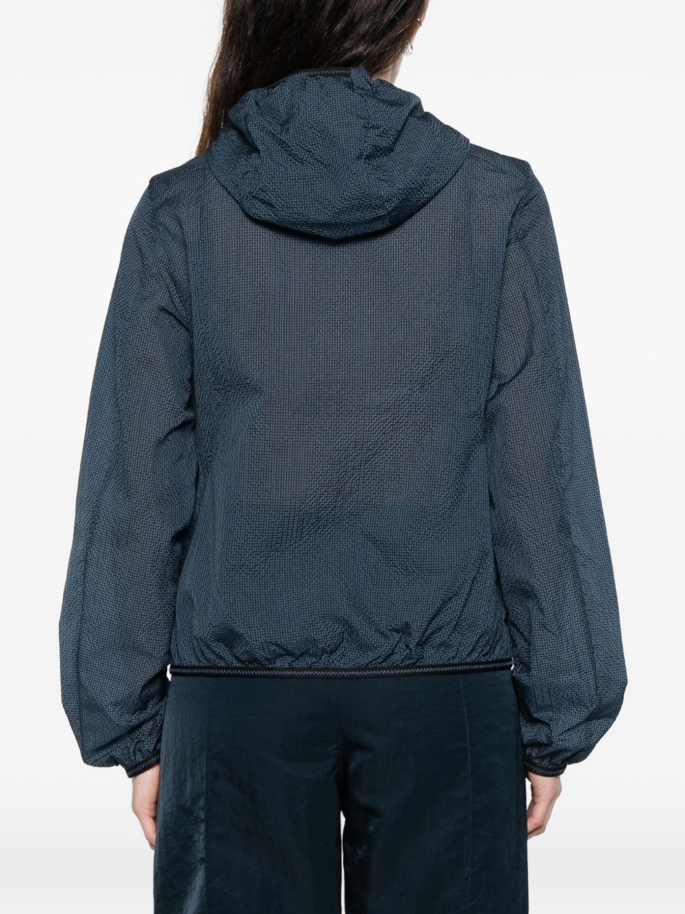 Giacca a vento Edasic con cappuccio in blu Moncler - donna 