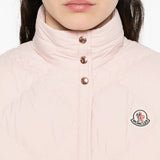 Gialet trapuntato bios in rosa Moncler - donna 