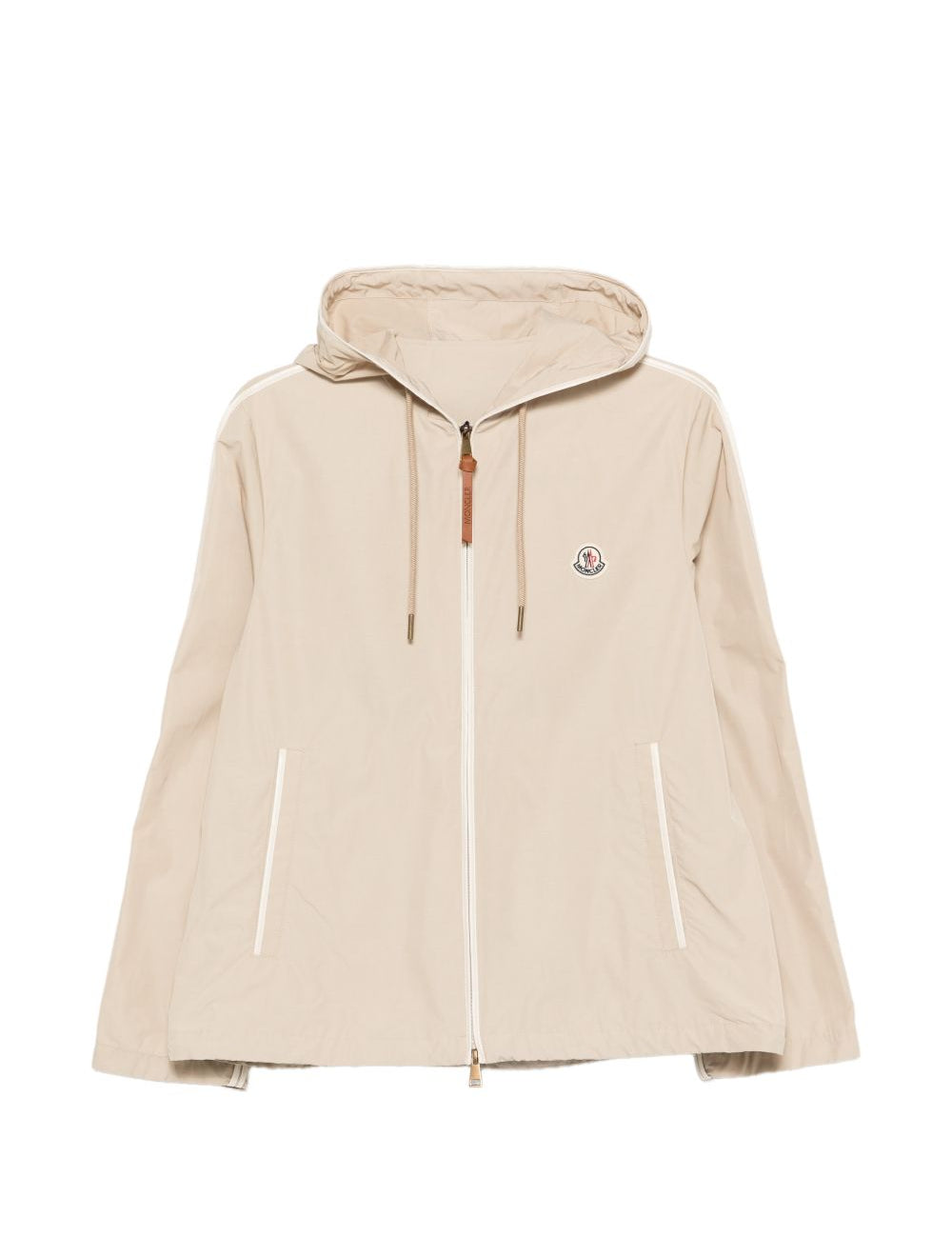 Giacca Sarracenia con cappuccio in beige Moncler - donna 