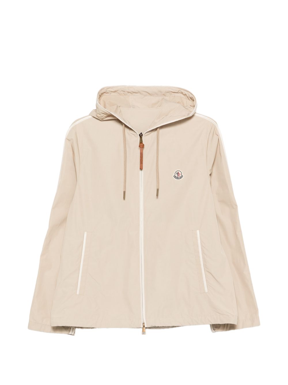 Giacca Sarracenia con cappuccio in beige Moncler - donna 