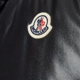 Gilet imbottito con patch logo in nero Moncler - uomo 