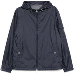 Giacca Etiache con cappuccio in blu Moncler - uomo 