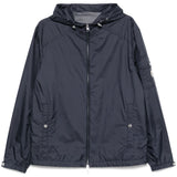 Giacca Etiache con cappuccio in blu Moncler - uomo 