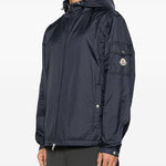Giacca Etiache con cappuccio in blu Moncler - uomo 