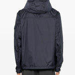 Giacca Etiache con cappuccio in blu Moncler - uomo 