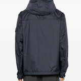 Giacca Etiache con cappuccio in blu Moncler - uomo 