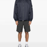 Giacca Etiache con cappuccio in blu Moncler - uomo 