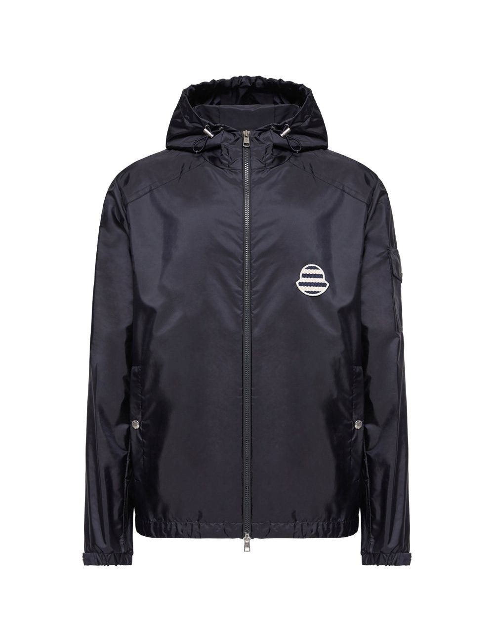Giacca con cappuccio mornay in blu Moncler - uomo 