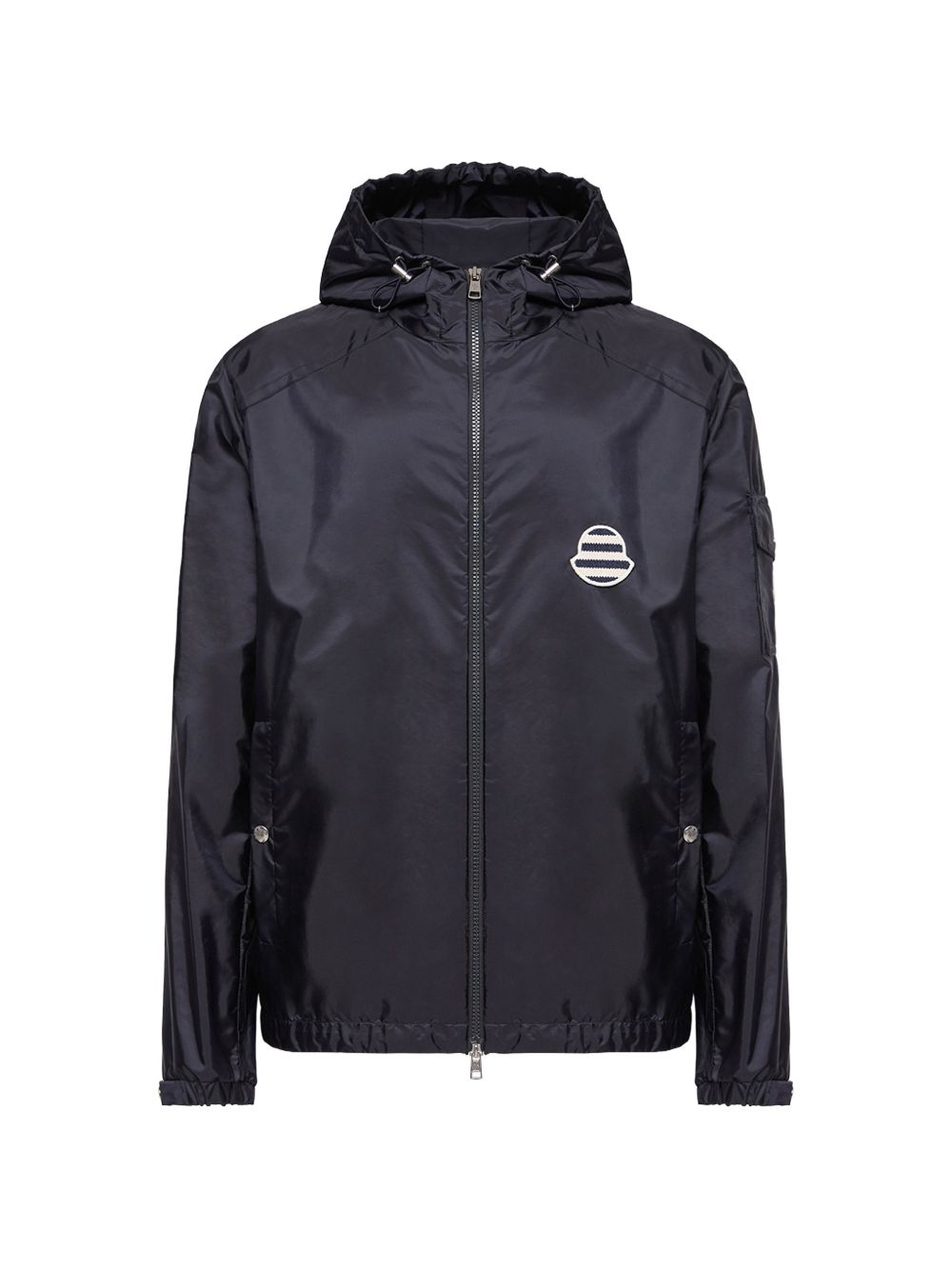 Giacca con cappuccio mornay in blu Moncler - uomo 