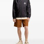 Giacca con cappuccio mornay in blu Moncler - uomo 